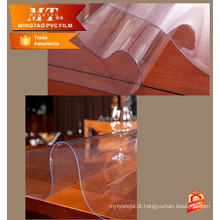 Transparente transparente e flexível PVC PVC Folha de rolo de mesa